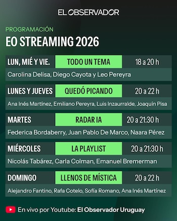La grilla completa de programación