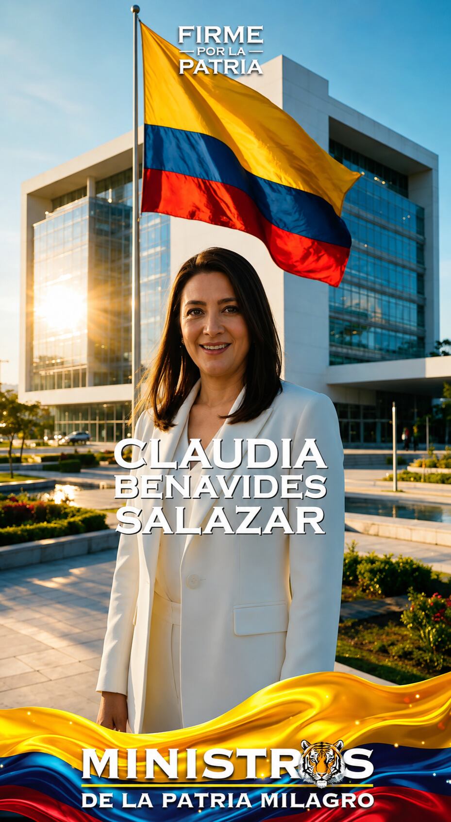 Ella es Claudia Benavides Salazar, designada ministra de Ciencia del Gobierno de Abelardo de la Espriella - crédito suministrada a Infobae Colombia