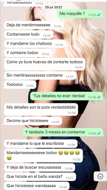 Los chats entre Mauro Icardi
