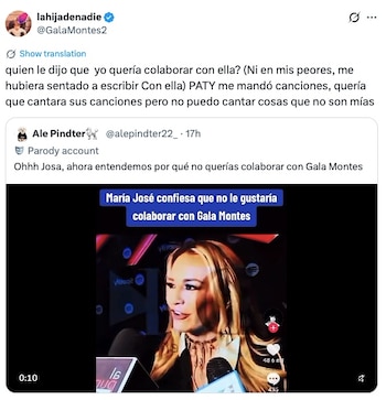 Gala Montes - (X)