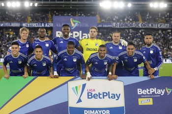 Este fue el once titular que utilizó Millonarios en su partido ante Internacional de Bogotá - crédito Colprensa