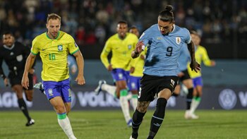 Uruguay chocó con Brasil en
