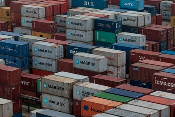 Contenedores listos para su envío