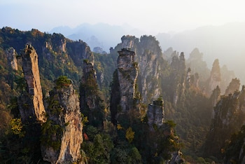 El área escénica de Wulingyuan