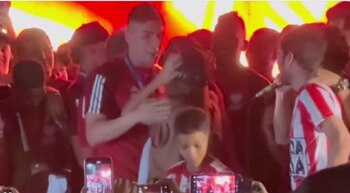 El golero uruguayo le propuso