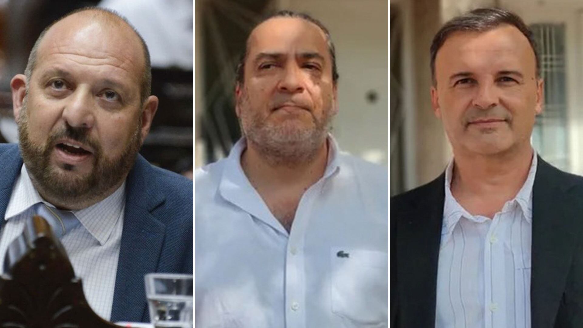 Carlos D'Alessandro, Héctor Ocaña y Rodolfo Negri