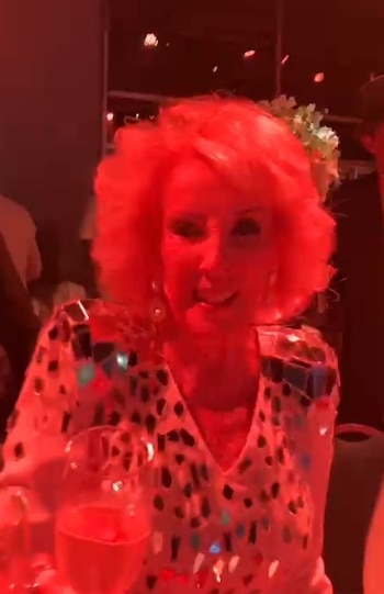 Mirtha Legrand brindó con todos