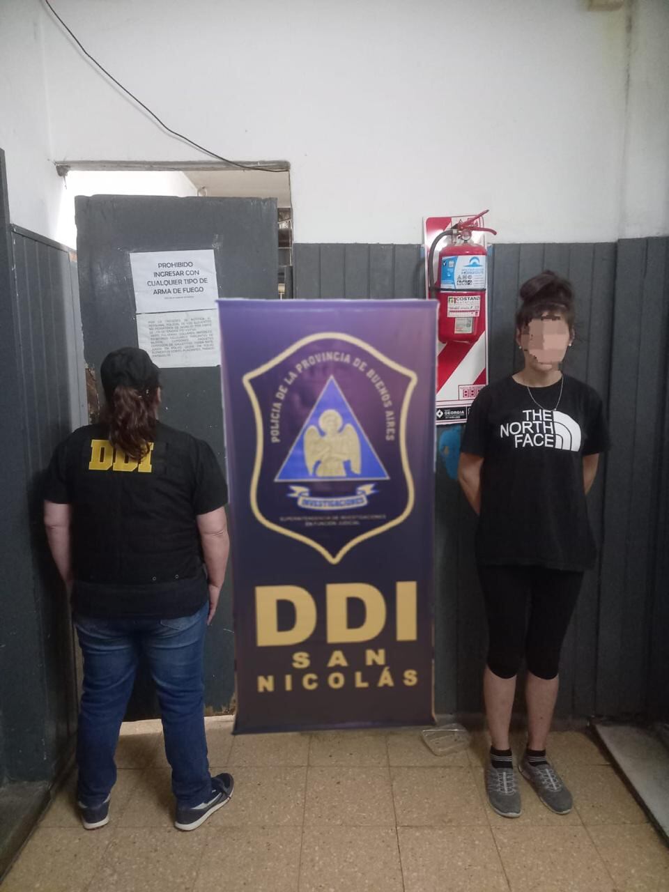 Un hombre y una mujer quedaron aprehendidos (Foto: DDI de San Nicolás)