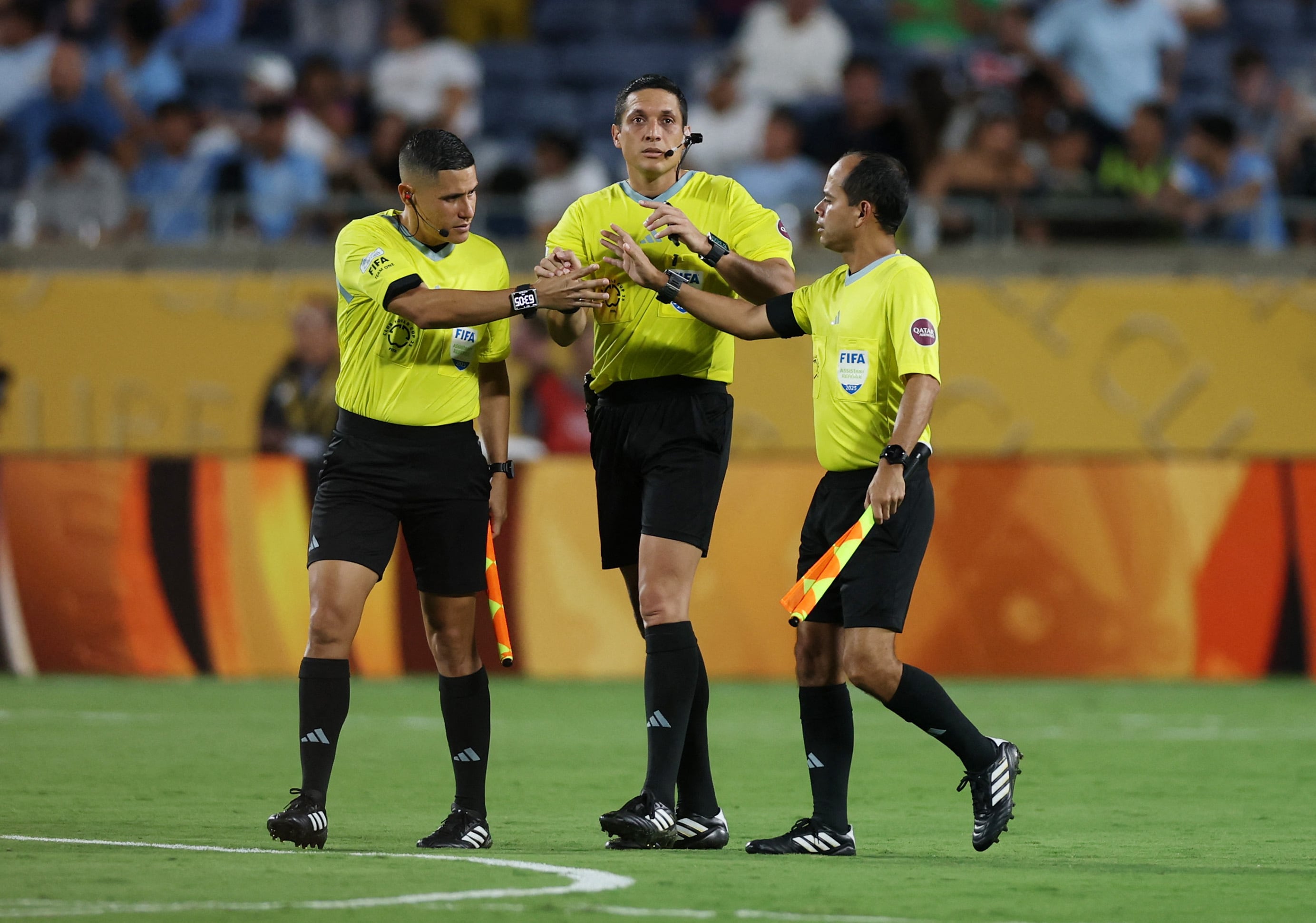 Experiencia internacional para el Santa Fe vs. Peñarol en El Campín-crédito Lee Smith/REUTERS