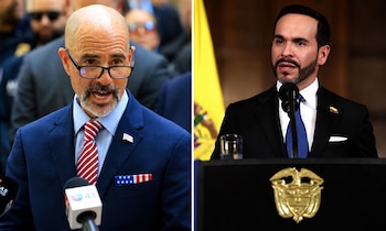 Terrance Cole, director de la DEA, destacó la captura del integrante del Tren de Aragua anunciada por el Gobierno colombiano -crédito Brendan McDermid//Luisa González REUTERS
