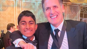 Ishaan Thakur y el millonario