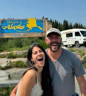 Fernanda y José partieron de