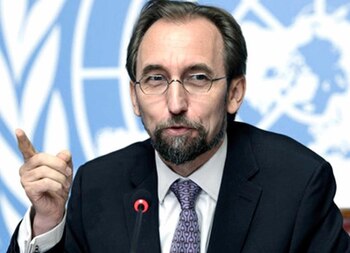 El ex Alto Comisionado Zeid