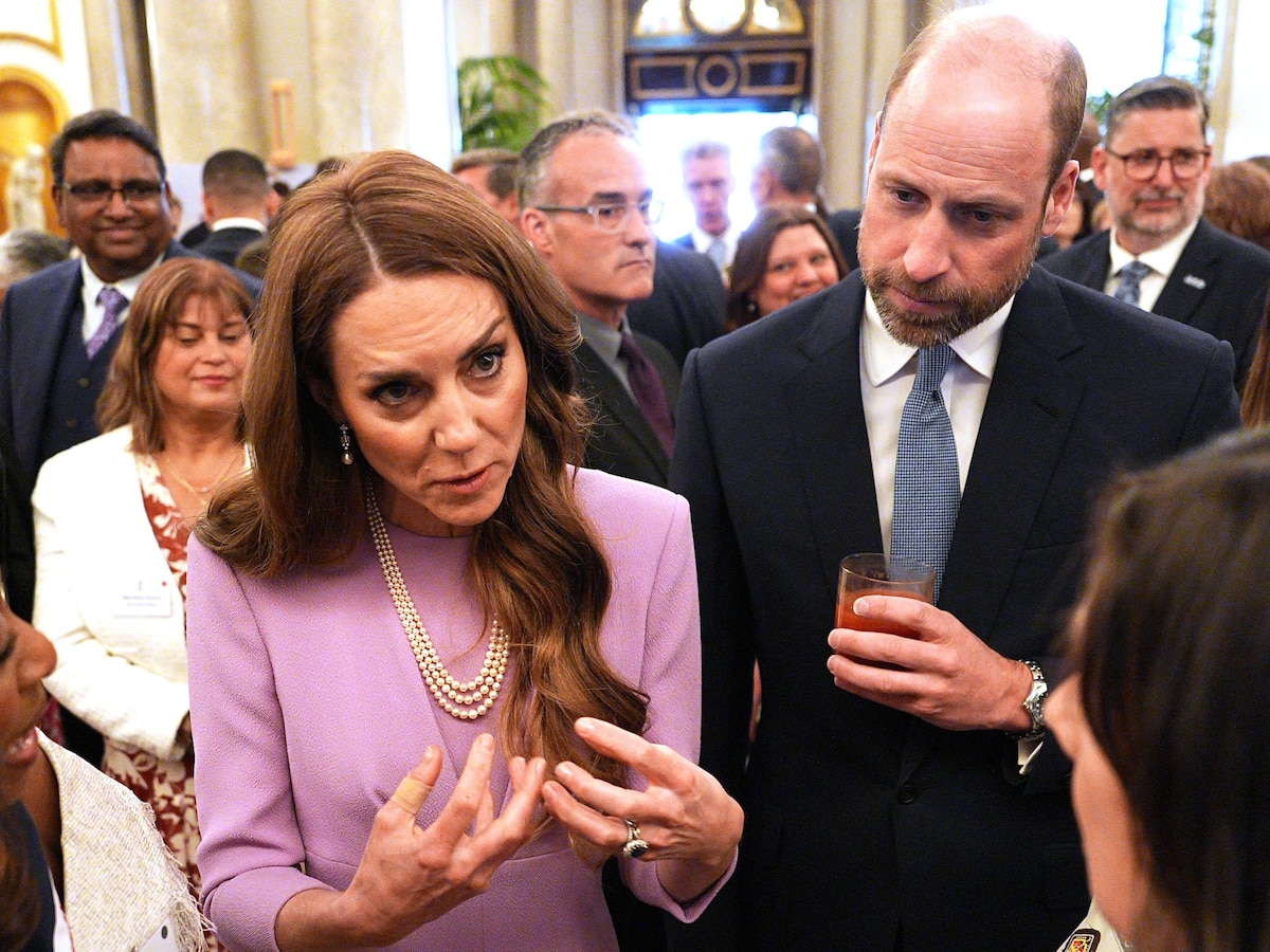 Kate y Guillermo le roban el protagonismo al centenario de Isabel II con joyas históricas y un brindis insólito
