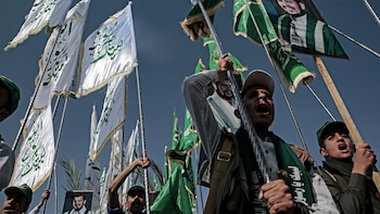 El líder de los hutíes celebra el 7-O y aplaude la resistencia palestina frente los "atroces crímenes" de Israel