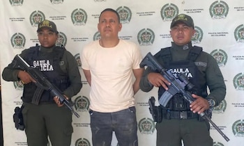 Alias ‘El Zarco’ lideraba una banda criminal vinculada a delitos graves como extorsión, abuso sexual y robos en el norte de Bolívar - crédito Policía Nacional