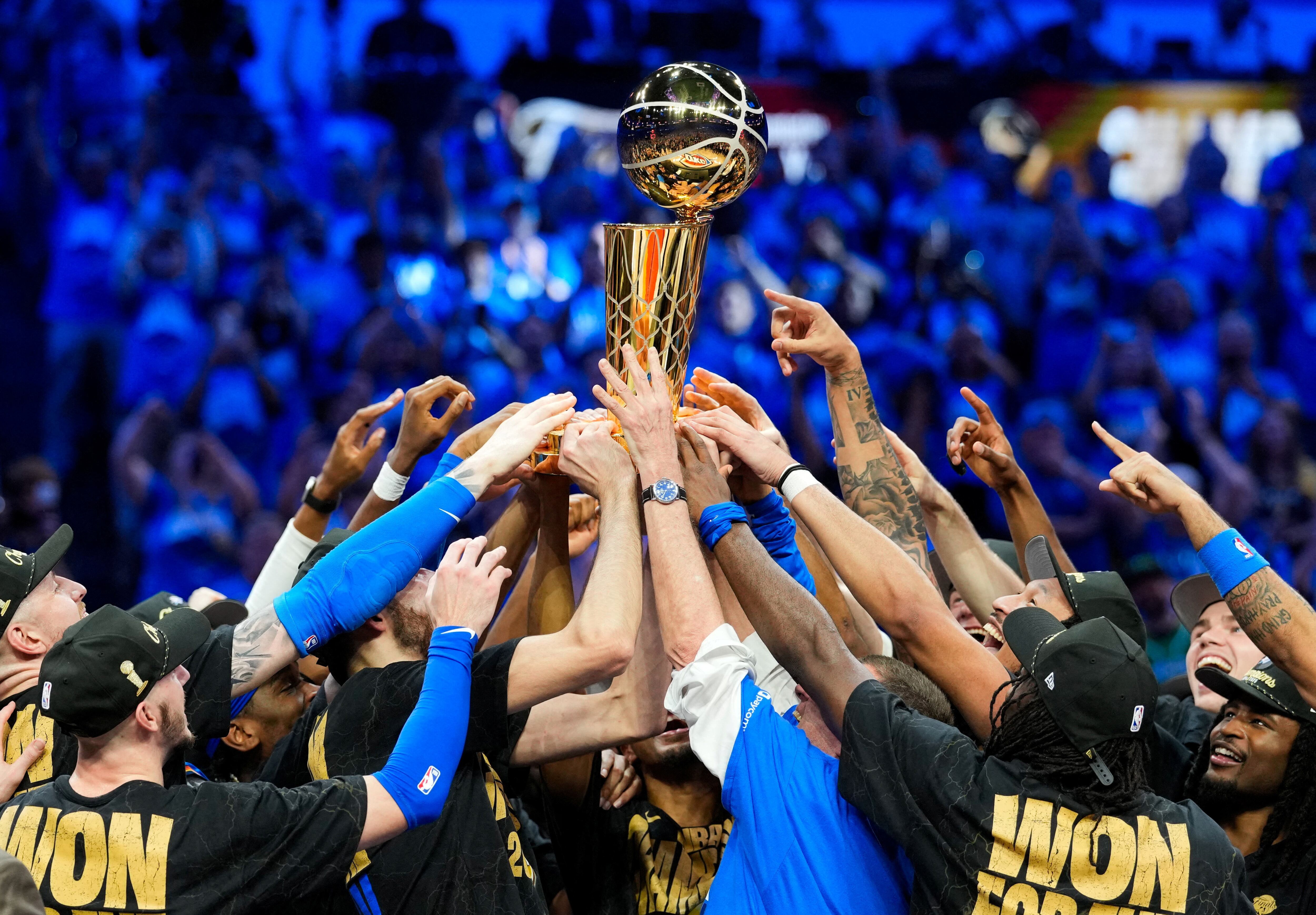 El campeonato de Oklahoma City Thunder marca un antes y un después para la franquicia y la ciudad (Mandatory Credit: Kyle Terada-Imagn Images TPX IMAGES OF THE DAY)