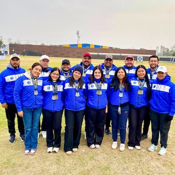 Roberto y Sofía fueron parte de la delegación salvadoreña que representó al país en Chile recientemente, durante la segunda etapa del Grand Prix./(Comité Olímpico)