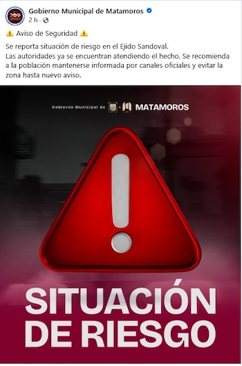 (Faceboo Gobierno Municipal de Matamoros)