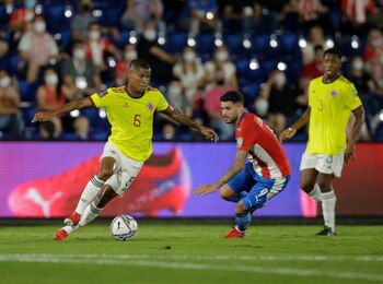 Wilmar Barrios se perderá el inicio de la Champions League por jugar con la selección REUTERS/Cesar Olmedo