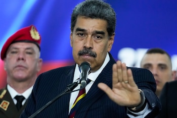 Maduro habla con la prensa