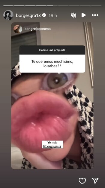 "Te queremos mucho", el mensaje