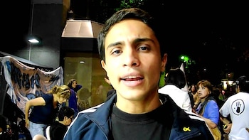 Lorent Saleh estuvo en una