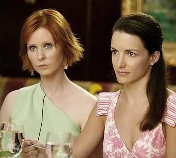 Cynthia Nixon y Kristin Davis