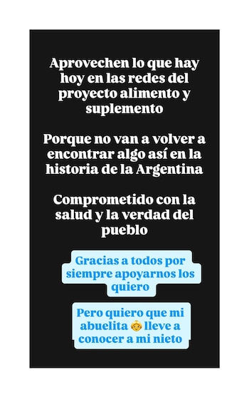 El mensaje qu Pablo compartió