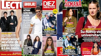 Las revistas del corazón esta semana: las imágenes de Leonor en la universidad y los besos de Aitana Sánchez-Gijón y Maxi Iglesias
