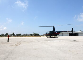 Los helicópteros Robinson R44 tienen