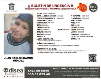 Así lucía el boletín de