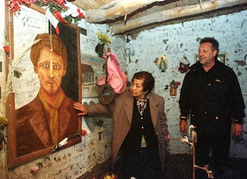 Telma Ceballos y León Gieco