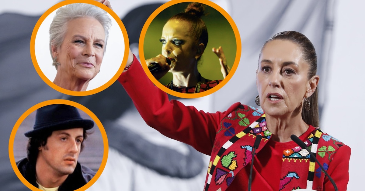 Celebridades internacionales que apoyan a Claudia Sheinbaum: De Sylvester Stallone a Shirley Manson