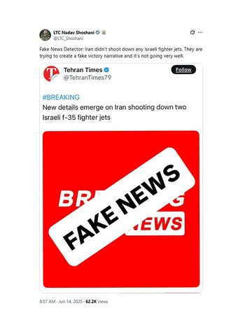 La publicación del teniente coronel