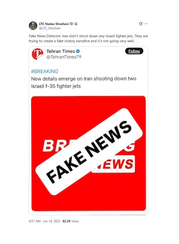 La publicación del teniente coronel