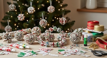 El papel de regalo puede