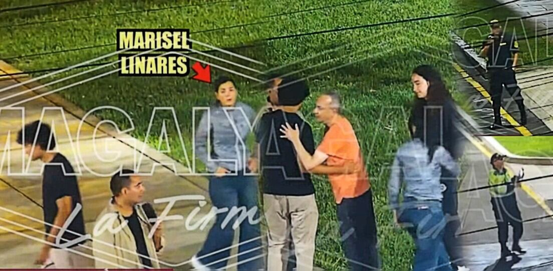 Caso Liseth Marzano: cámaras captan a Marisel Linares y familia de Adrián Villar horas después del accidente. ATV/ Magaly TV La Firme.