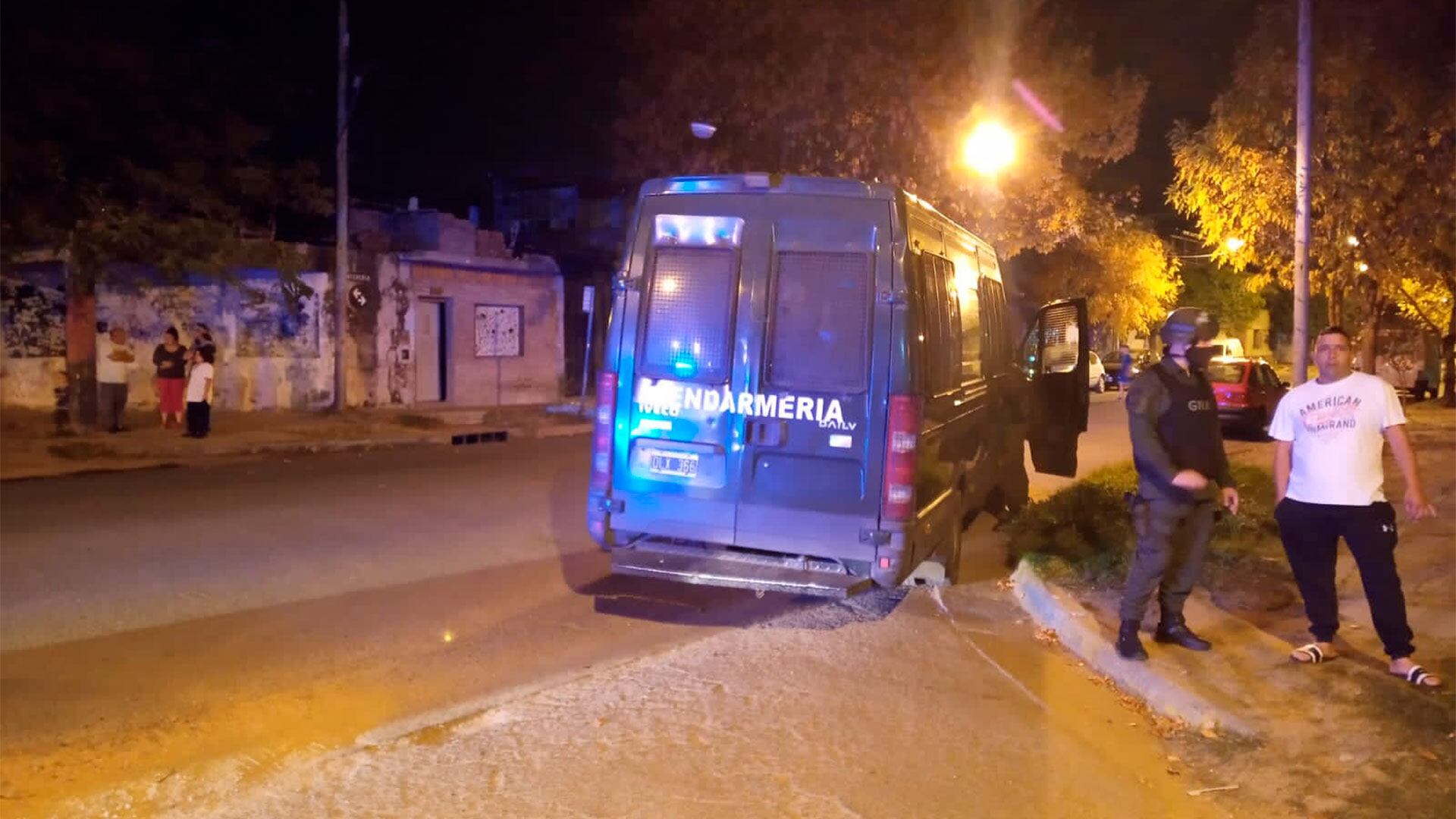 La zona donde ocurrió el ataque