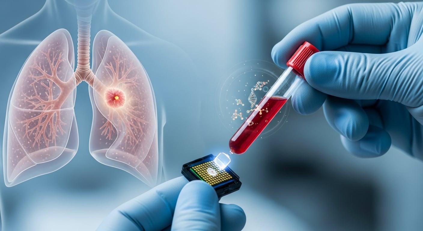 El análisis de biomarcadores en sangre busca aportar información sin biopsias de tejido, aunque requiere precisión y validación clínica (Imagen Ilustrativa Infobae)