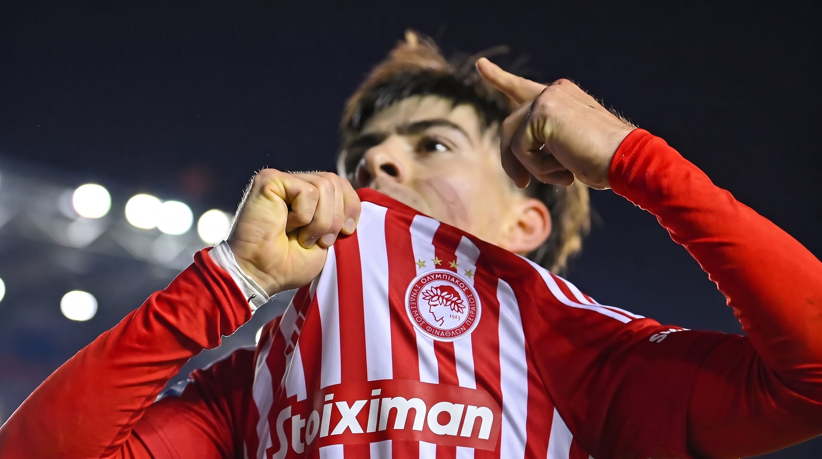 González dice que está ansioso de meter su primer gol, aunque celebra el triunfo colectivo del Olympiacos. (Imagen Ilustrativa Infobae)