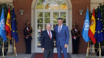 Sánchez, premiado como 'Campeón por el cambio global' por la fundación de Naciones Unidas