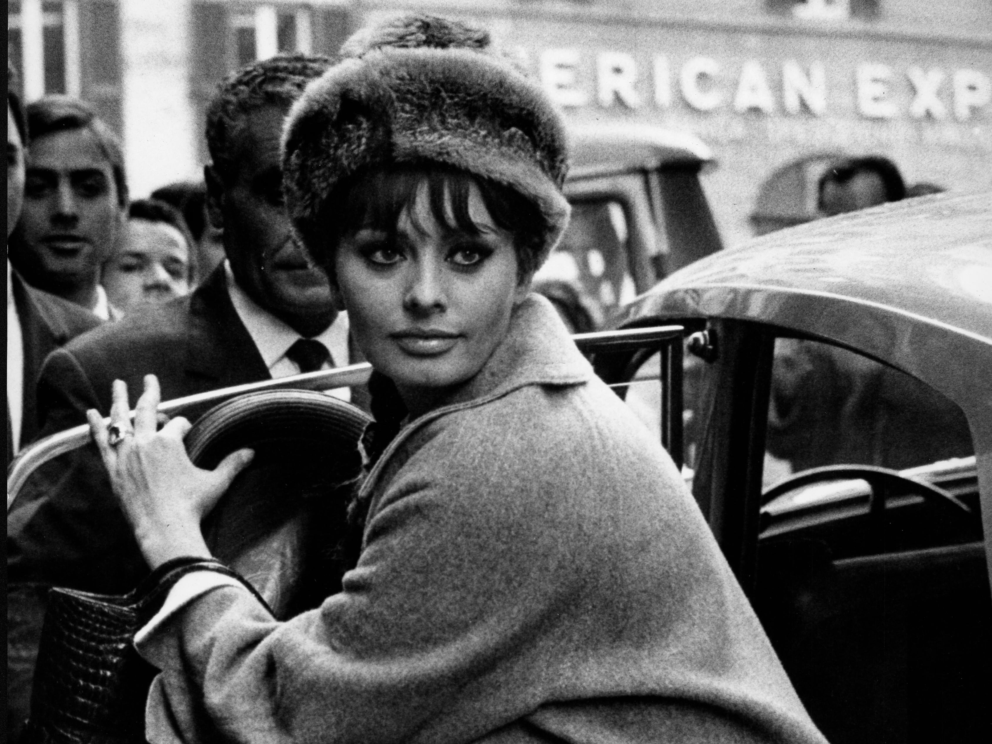 La Loren en pleno éxito como diva del cine de oro (CONTACTOPHOTO)