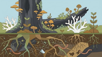 Cómo la muerte impulsa nuevas formas de vida en los ecosistemas