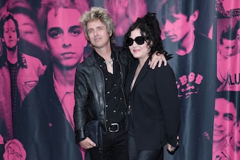 Billie Joe Armstrong y Adrienne