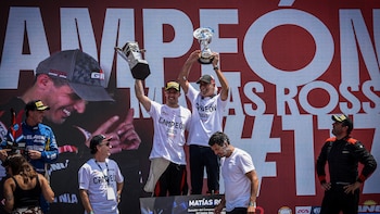 Matías Rossi logró un título