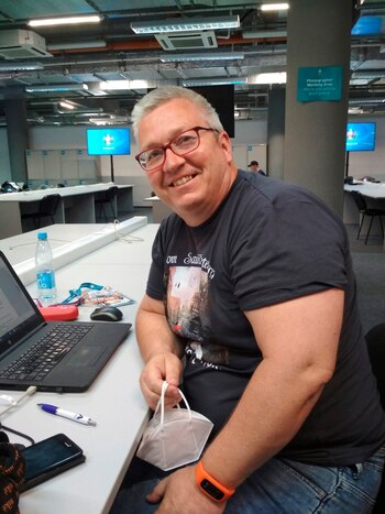 El periodista Mujmir Stasko, biógrafo