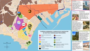 Mapa ecoconflictos Hard Rock. (Plataforma