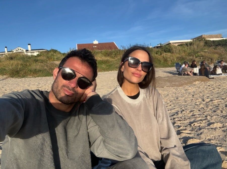 Darío Cvitanich e Ivana Figueiras celebraron juntos el primer cumpleaños de la diseñadora como pareja