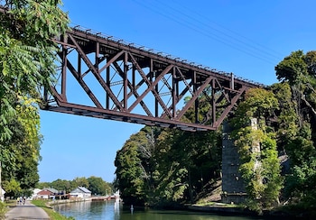 Puente Lockport “Upside-Down Bridge”, Nueva York